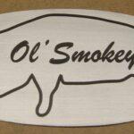 A sign that says ol smokey