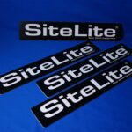 Site Lite Board made by Engraved and Cut Plastics