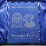 Draeden Tarr Award for Grade 9 Class of 2017