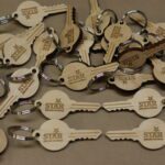 Picture of Star Laser Cut Wood Keys