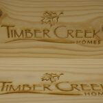 Image of Timber Creek sign board plate